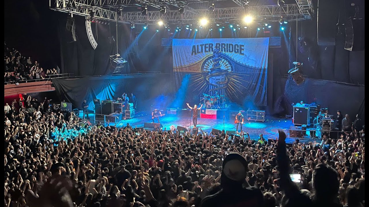 Alter Bridge - Open Your Eyes (live @Santiago Chile 2023)