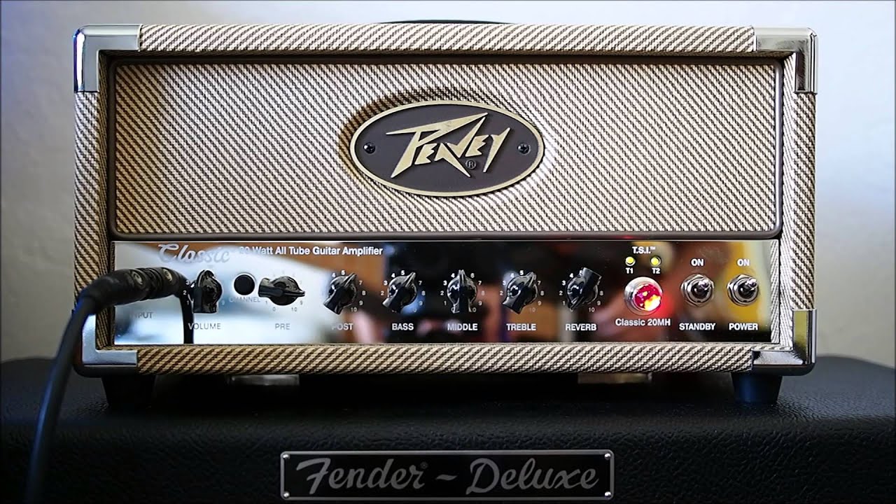 Quick Demo Peavey Classic 20 Mini Head