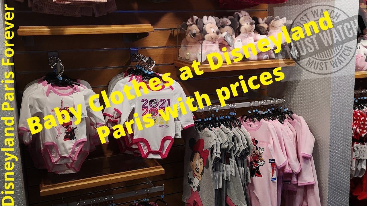 🛍️ Baby Clothes at Disneyland Paris 2021, HUGE collection with prices