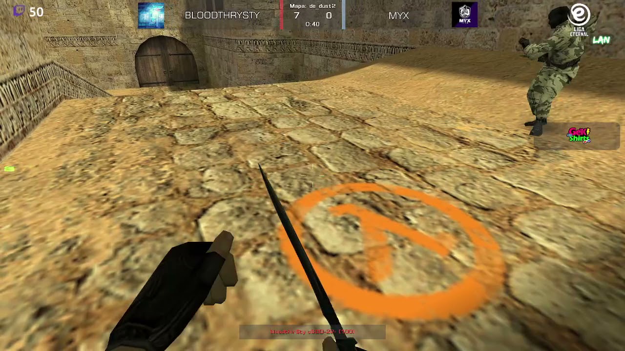 BloodThirsty vs Myx [de_dust2] - ZONA A (Liga Eternal LAN 2021) | Counter Strike 1.6