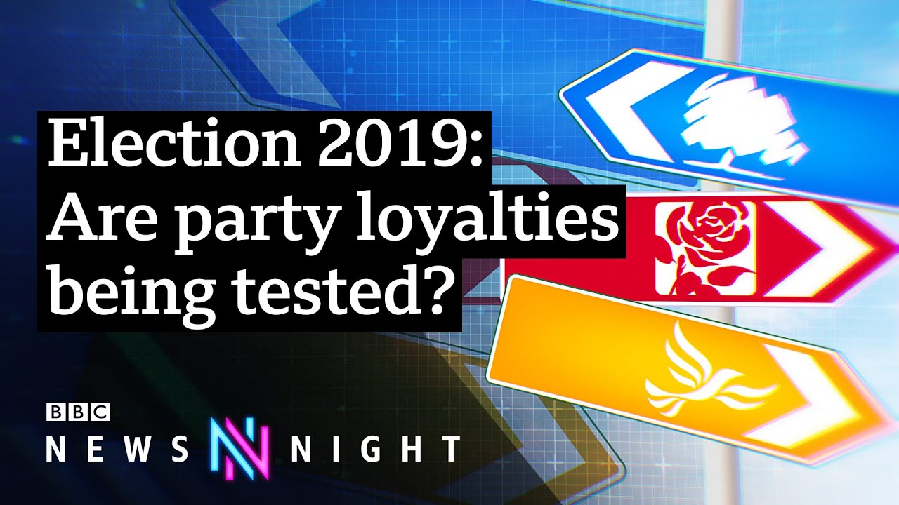 UK election: Party loyalties tested in Labour heartlands - BBC Newsnight