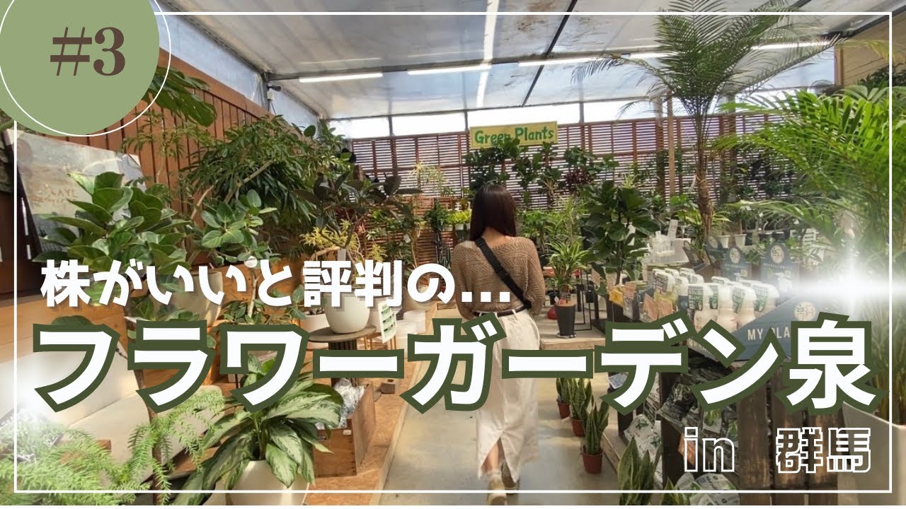【群馬の総合園芸店】フラワーガーデン泉さんに潜入👀