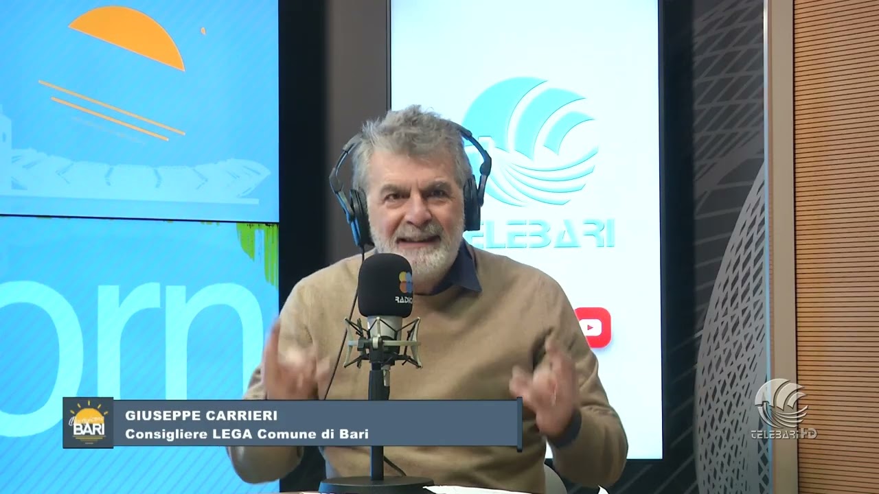 buongiorno bari 27 01 26 approfondimento con GIUSEPPE CARRIERI