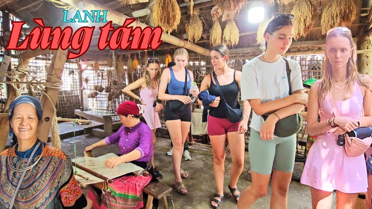 🤯 Bí mật ít ai biết ở làng dệt lanh cổ truyền Lùng Tám khiến khách Tây “phát cuồng”!