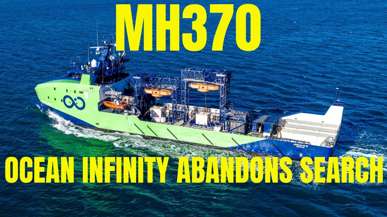 MH370 - Ocean Infinity покидает базу. Поиск #mh370search