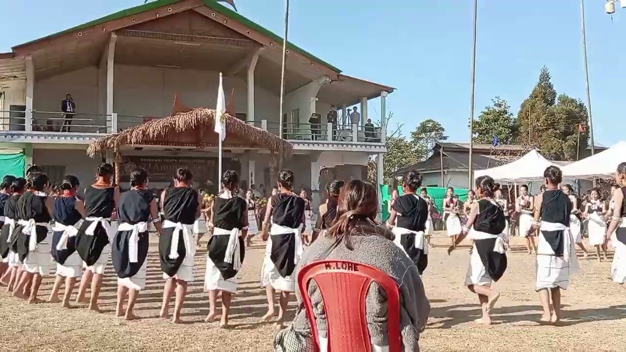 Yorübami cultural competition. Women's folk dance . Champion by Eastern zone colony. 2026