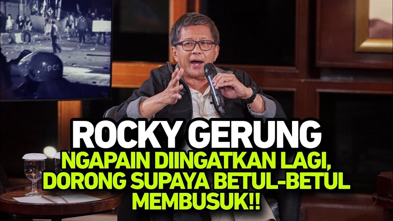 NGAPAIN DIINGATKAN LAGI // DORONG SUPAYA BETUL- BETUL MEMBUSUK