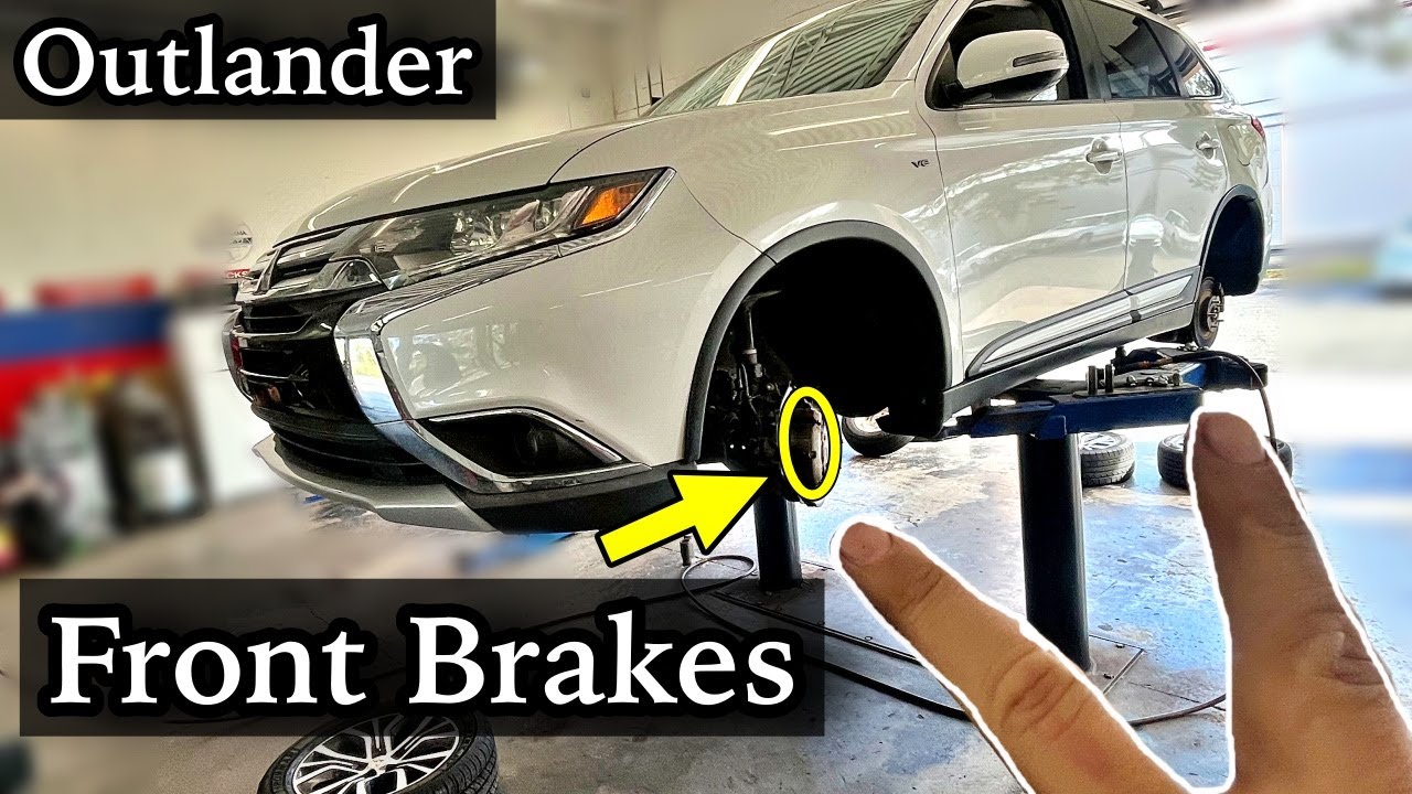 How To | Mitsubishi Outlander | Front Brakes | 3rd Gen |