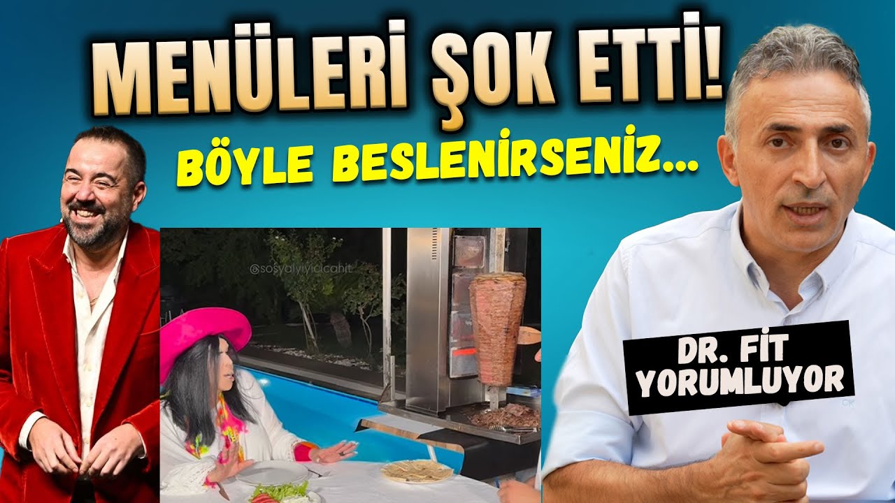 Ünlülerin Menüleri Ne Kadar Sağlıklı? Fit Kalmak İçin Böyle Beslenmeli! |  Doktor Fit Yorumluyor