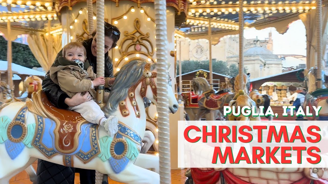 Christmas Markets in Puglia, Italy - Bari, Alberobello, Locorotondo, Polignano, Matera - 2025/2026
