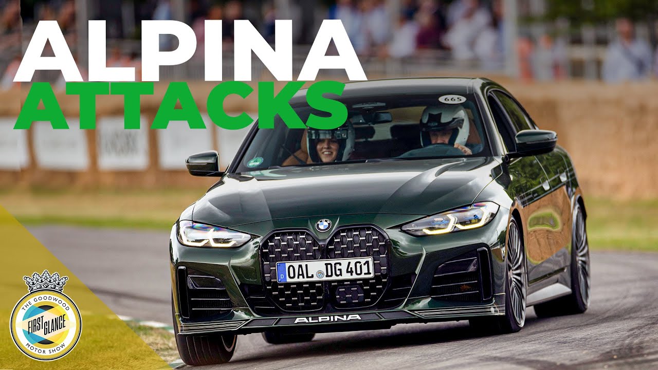 Alpina B4 Gran Coupe: tuned BMW hits the hill
