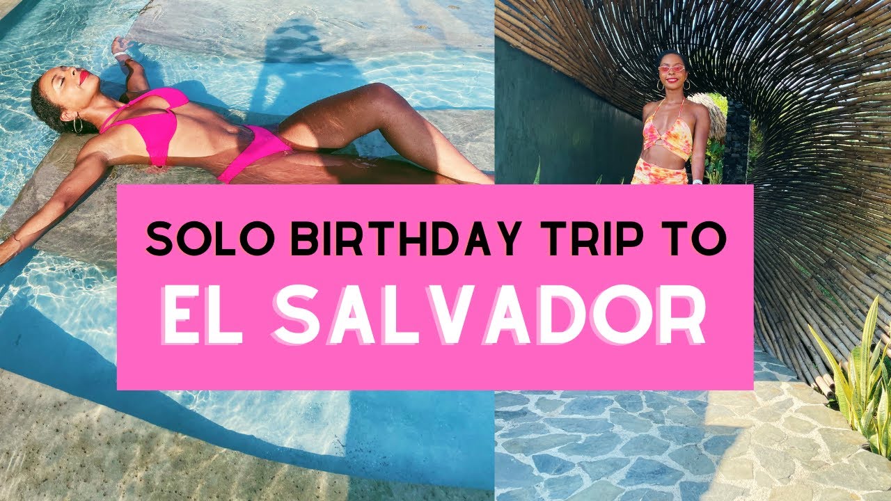Solo Birthday Trip to El Salvador | Rainbow Slide, Santa Ana Volcano Hike, Nawi Beach Club, and more