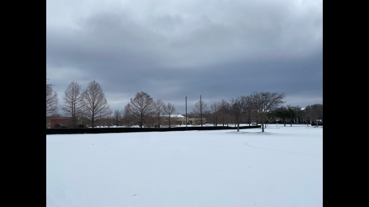 LIVE! Driving in the Dallas Winter Storm - January 25, 2026
