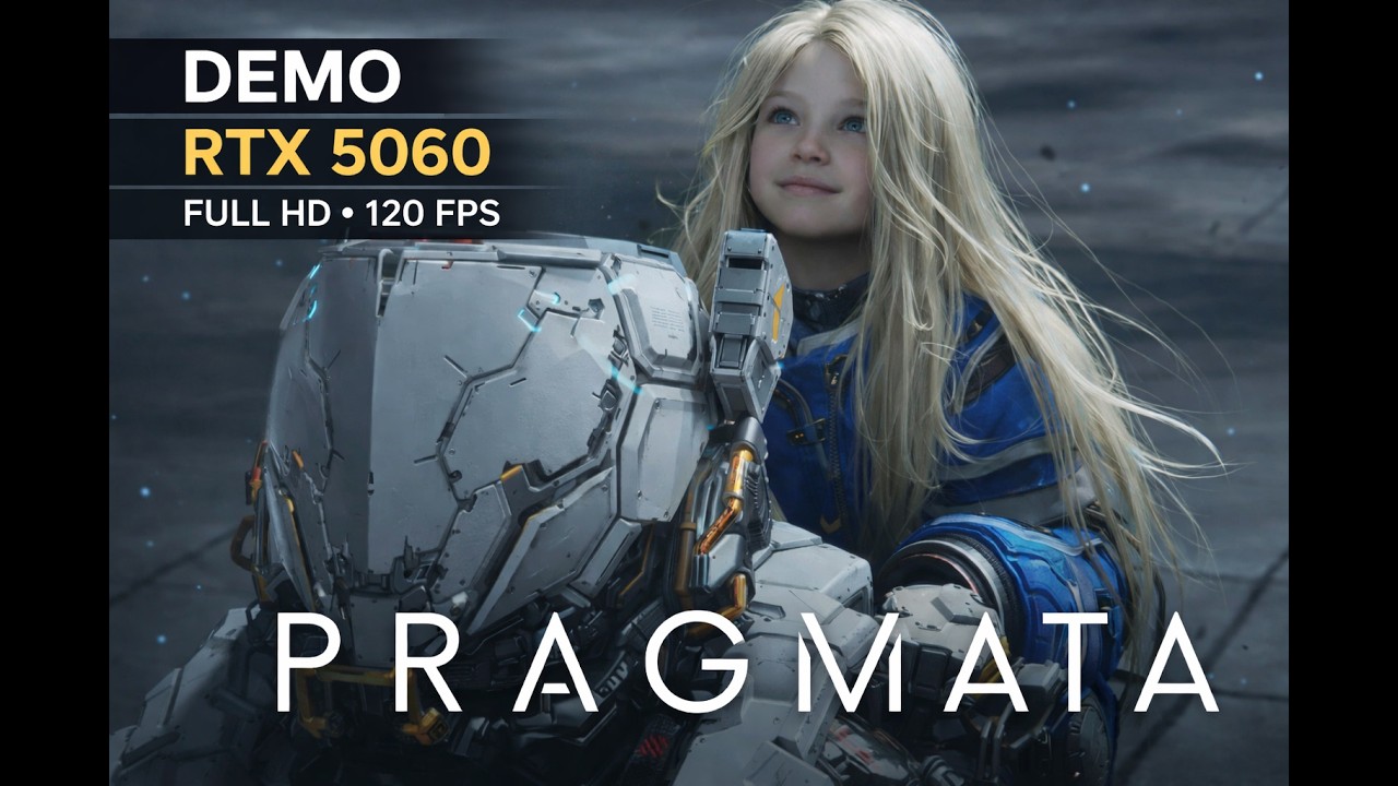 PRAGMATA Demo | RTX 5060 Full HD 120FPS — Teste de Performance