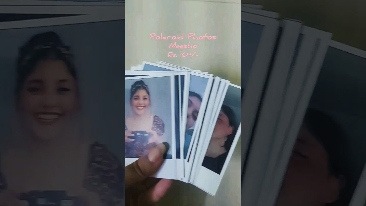 Polaroid Aesthetic Photos #meeshofinds #meesho #giftideas #meeshoapp #aesthetic #under200rs #gifts