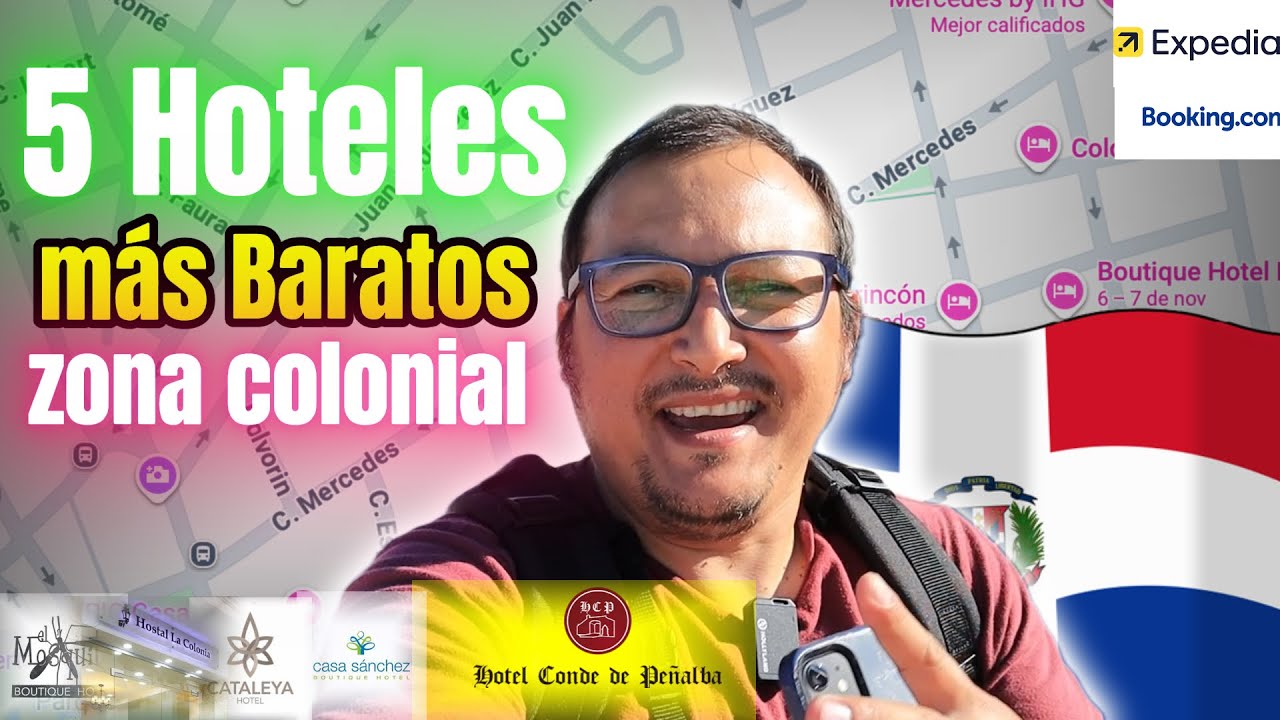 5 Hoteles más Baratos de la Zona Colonial de Santo Domingo RD