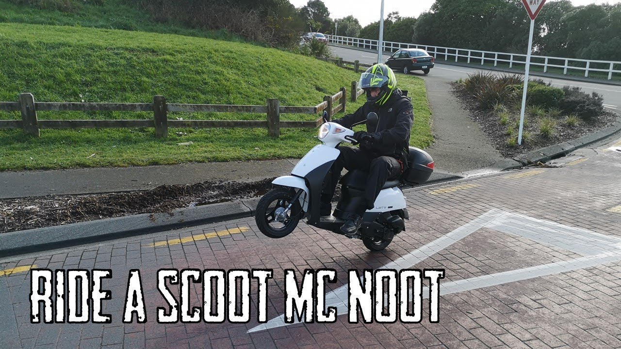 How to RIDE a SCOOTER/MOPED!
