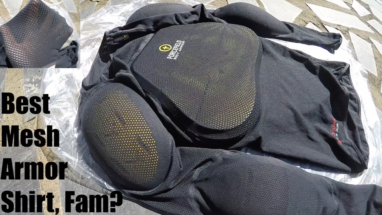 Best Mesh Motorcycle Armor Shirt? Forcefield Pro Shirt XV 2 AIR Unboxing!