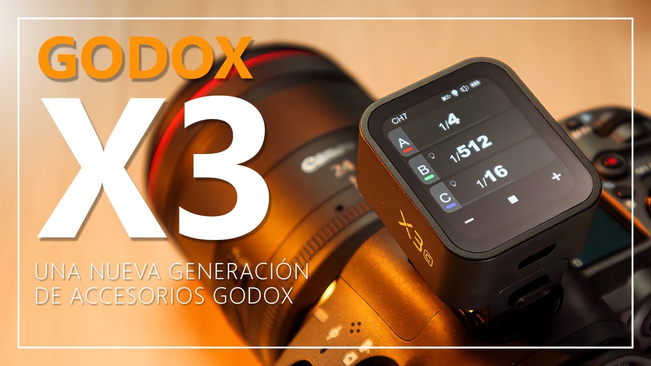 Transmisor GODOX X3 - Análisis Rápido y Comparativa contra el X2T y XPRO