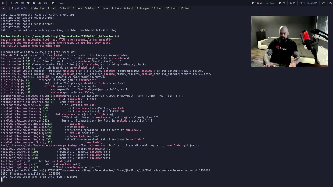 Создание CI для пакетов Fedora #5