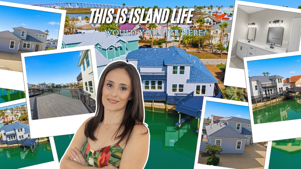 Waterfront Living on North Padre Island 🌴 | Canal Front Home Tour | 13745 Tajamar