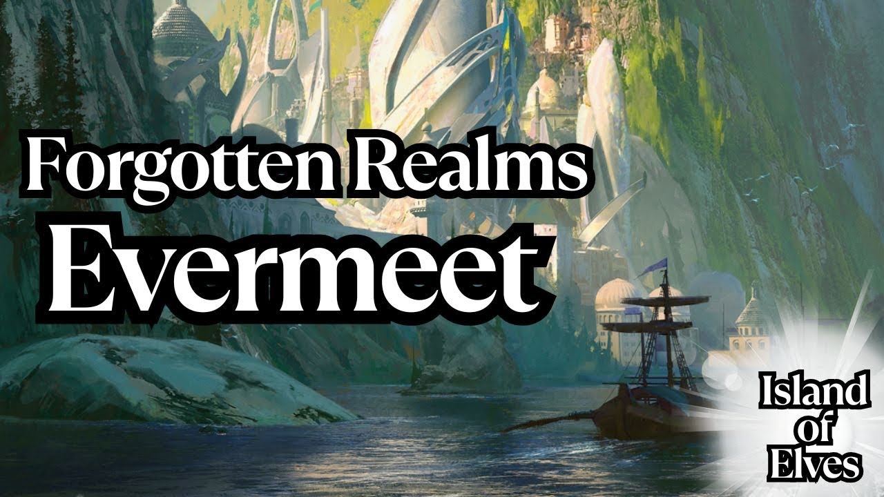 Эвермит &mdash; Остров эльфов Забытых Королевств (лор D&D)