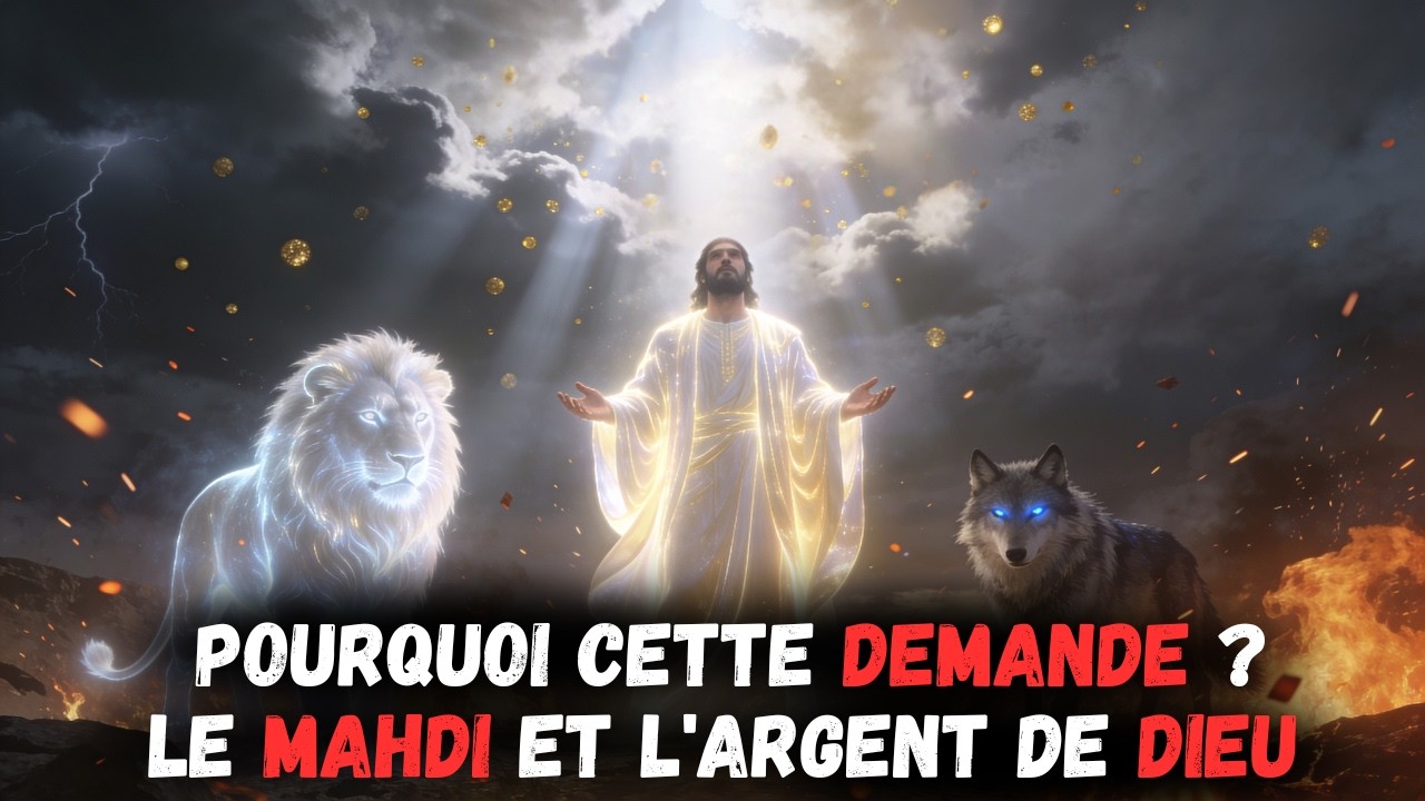 C’est pourquoi le Mahdi demandera de l’argent à Dieu Tout-Puissant.