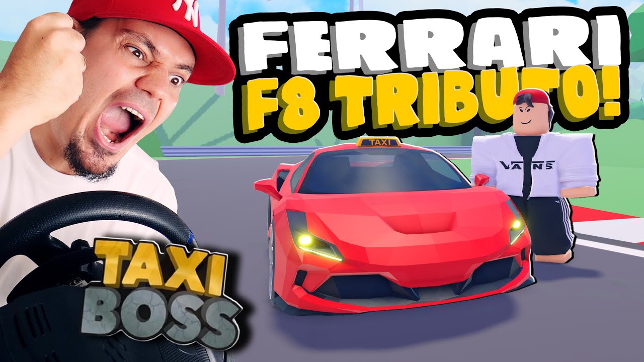 🚕 KUPIŁEM TAX&Oacute;WKĘ FERRARI F8 TRIBUTO! | Roblox Taxi Boss