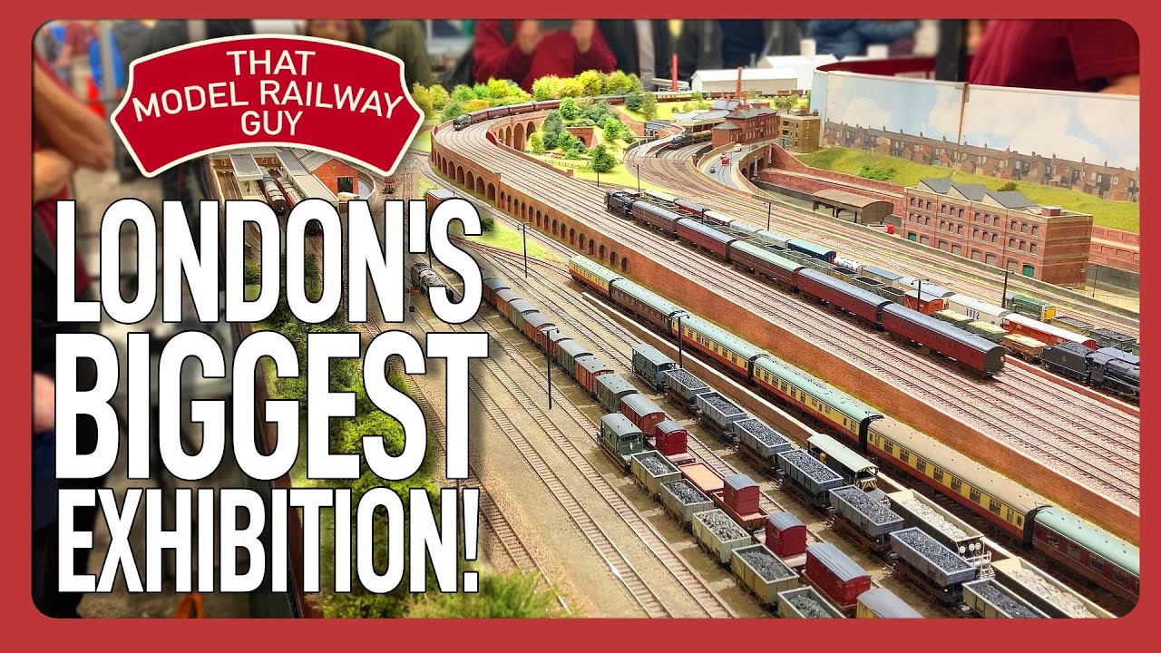 This Is London's BIGGEST Model Railway Exhibition! - Alexandra Palace 2023