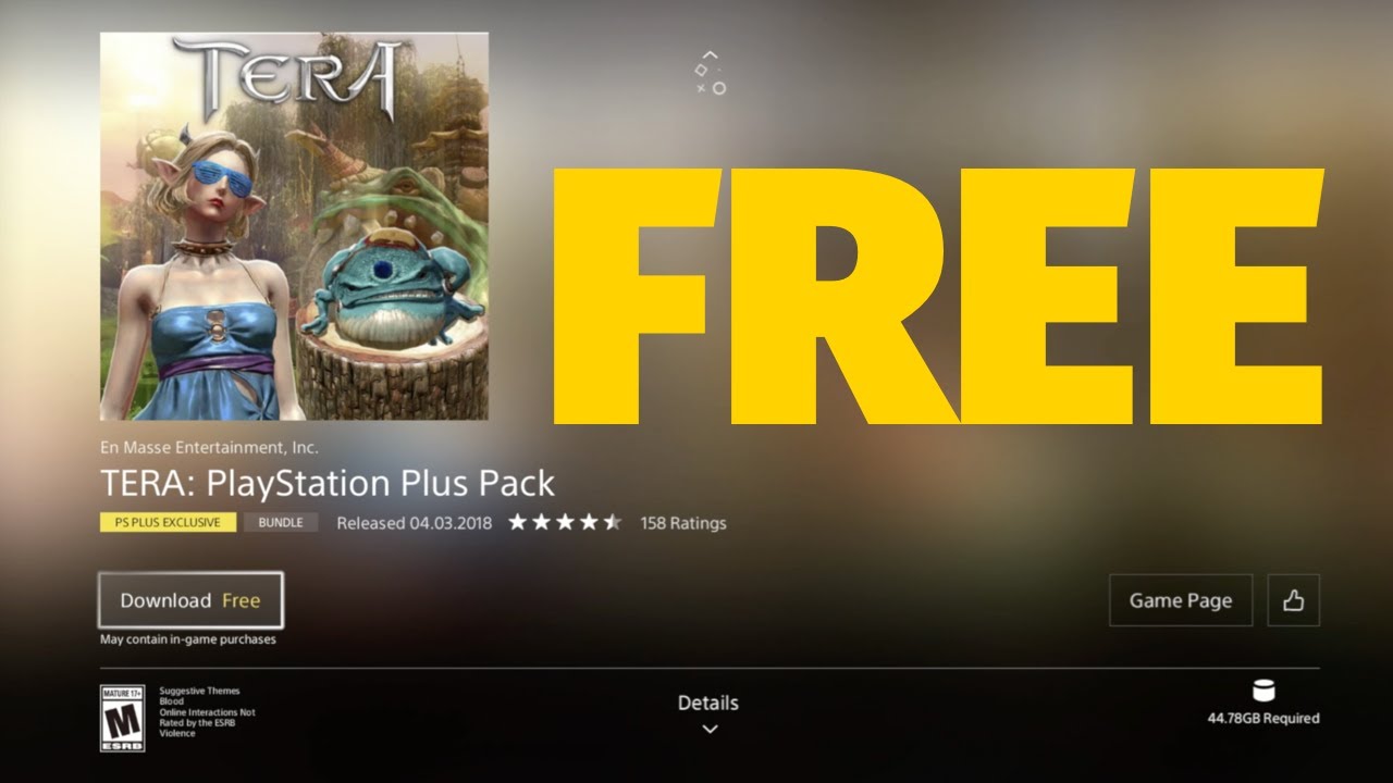 Как скачать: Tera PlayStation Plus Pack БЕСПЛАТНО на PS4 | PlayStation