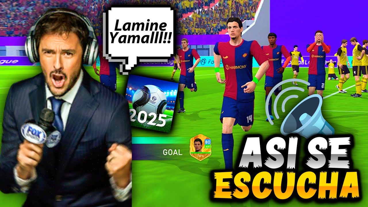 Football LEAGUE 2025😲🔥 con DIFERENTES NARRADORES!!🔊!! *Mariano Closs, Fernando Palomo* | Didy