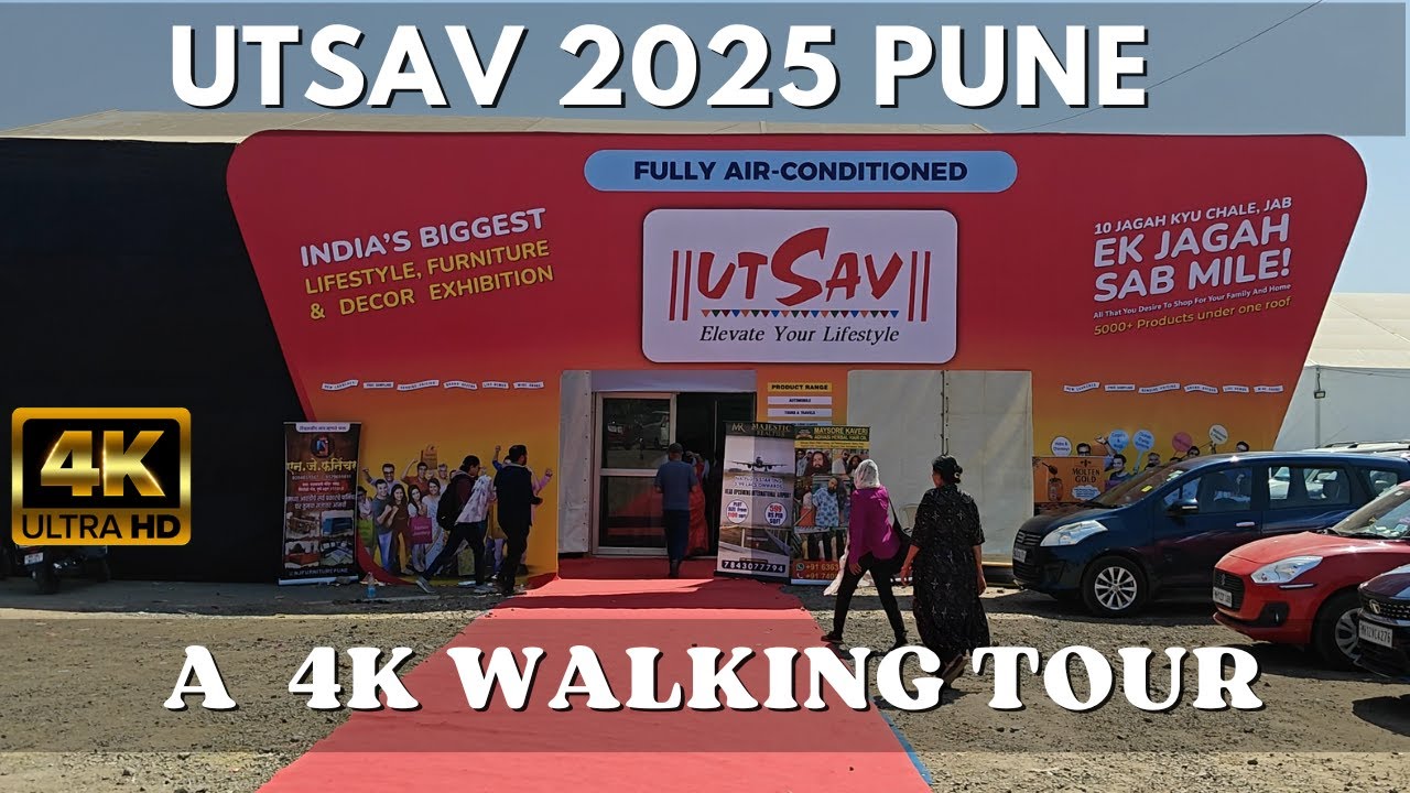 Utsav Exhibition Pune 2025 | 4K Walking Tour of the Biggest Consumer Expo