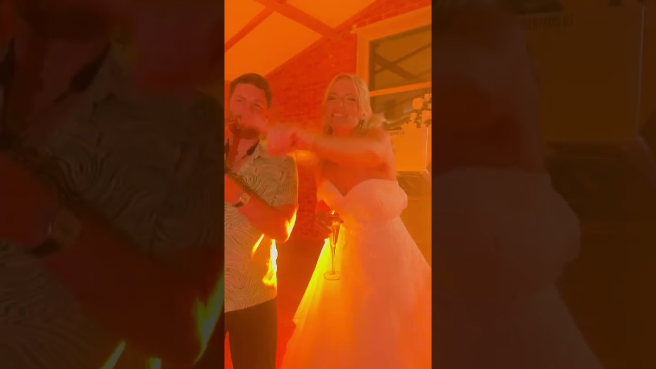 Wedding Party: Pink Pony Club | James Sax at Cider Mill Barns 