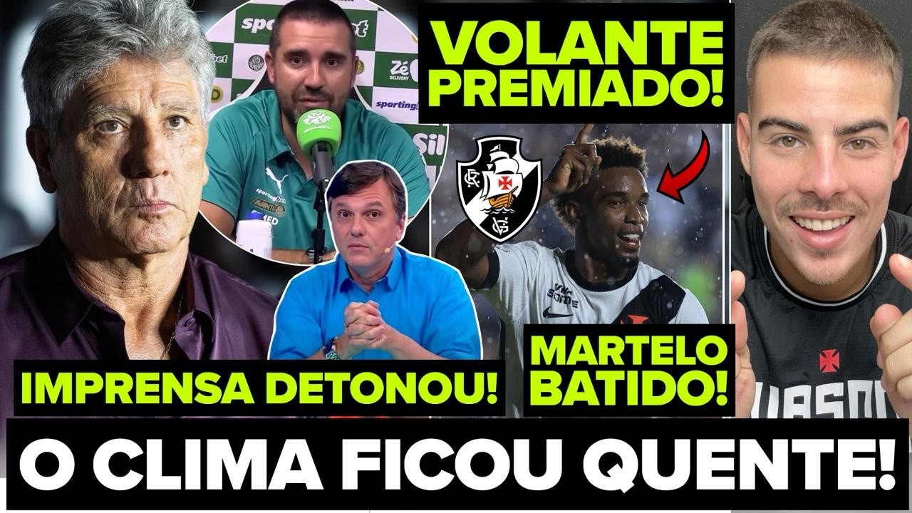 CLIMA QUENTE! IMPRENSA DETONOU POSTURA DE TÉCNICO! RENATO GAÚCHO RESPONDEU! GRANDE VERGONHA! E+