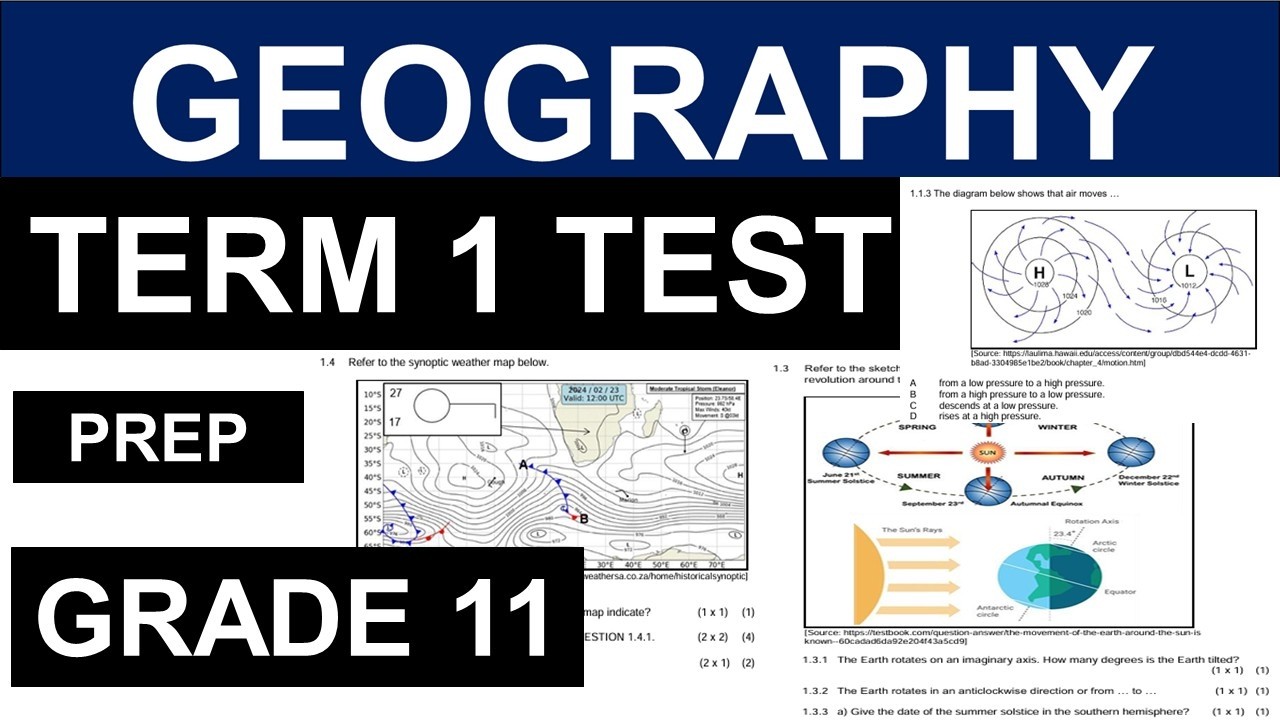 TERM 1 TEST GEOGRAPHY GRADE 11 END OF TERM 1 TEST THUNDEREDUC GEO GRADE 11 TEST TERM 1