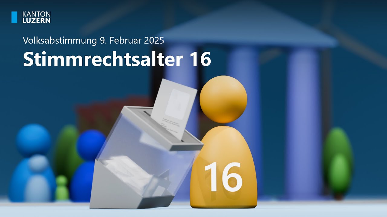 Volksabstimmung Stimmrechtsalter 16 im Kanton Luzern