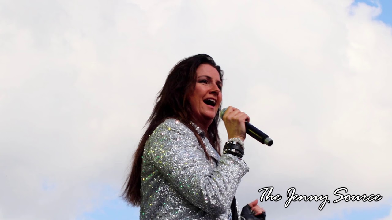 Jenny Berggren from Ace of Base at Die 90er Live in Regensburg, Germany 2018