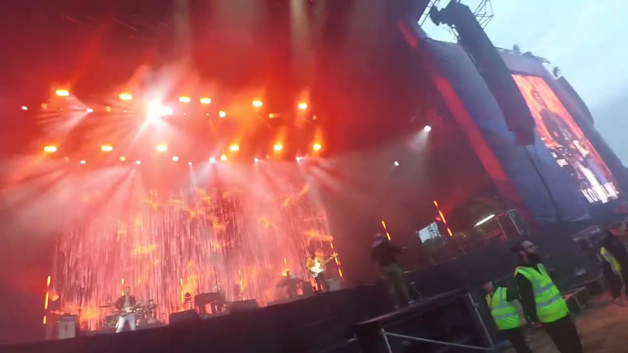 Kodaline at Malahide Castle, Dublin - June 17, 2022. Live in FPV, Close Concert Look