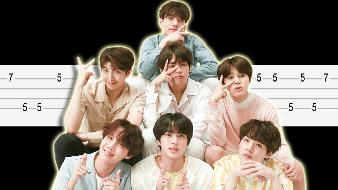 BTS (방탄소년단) 'ON (Easy Ukulele Tabs Tutorial)