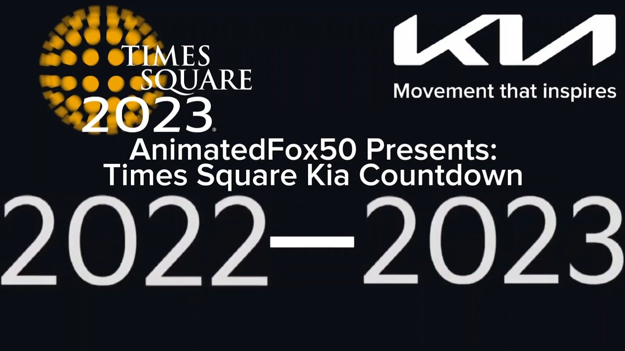 Times Square Kia Countdown 2023