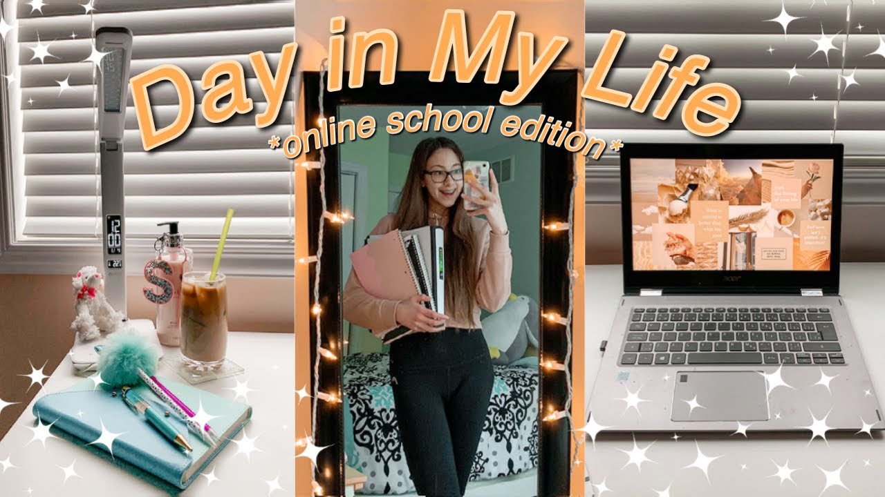 ONLINE SCHOOL DAY IN MY LIFE 2021: BACK TO SCHOOL VLOG