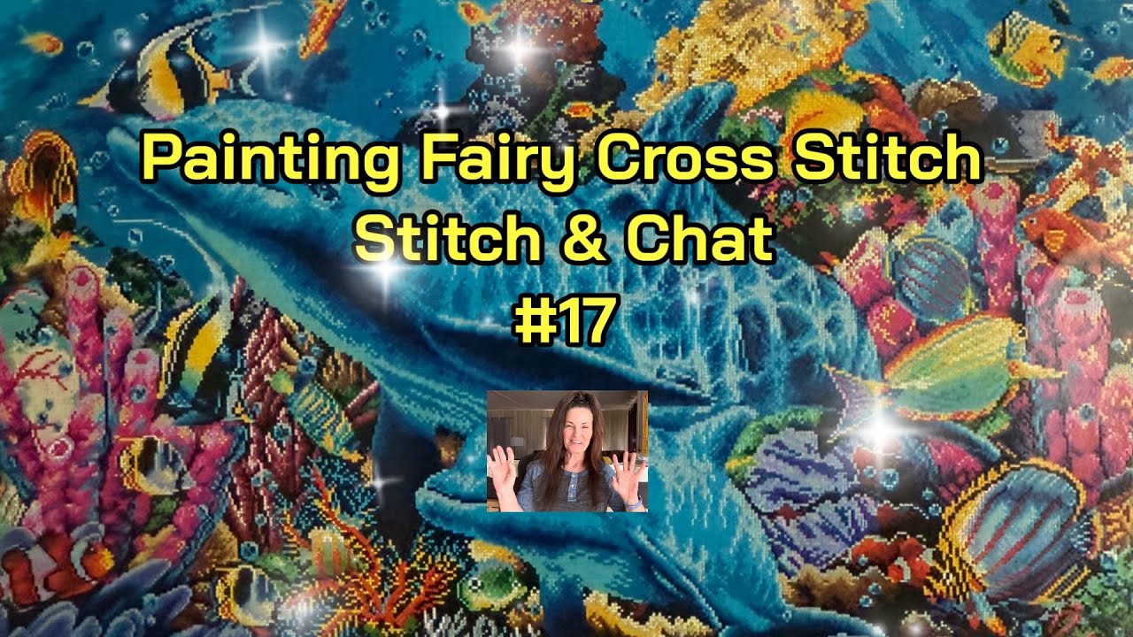 Painting Fairy Underwater World #17 #stitchalong #salwithjeni #salwithnataliya #underwaterworld