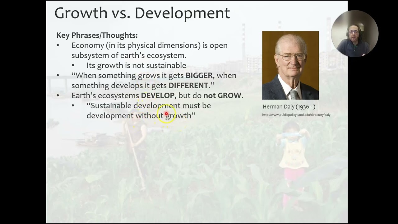 SOC 103 Lesson 4.3 - Sustainable Growth