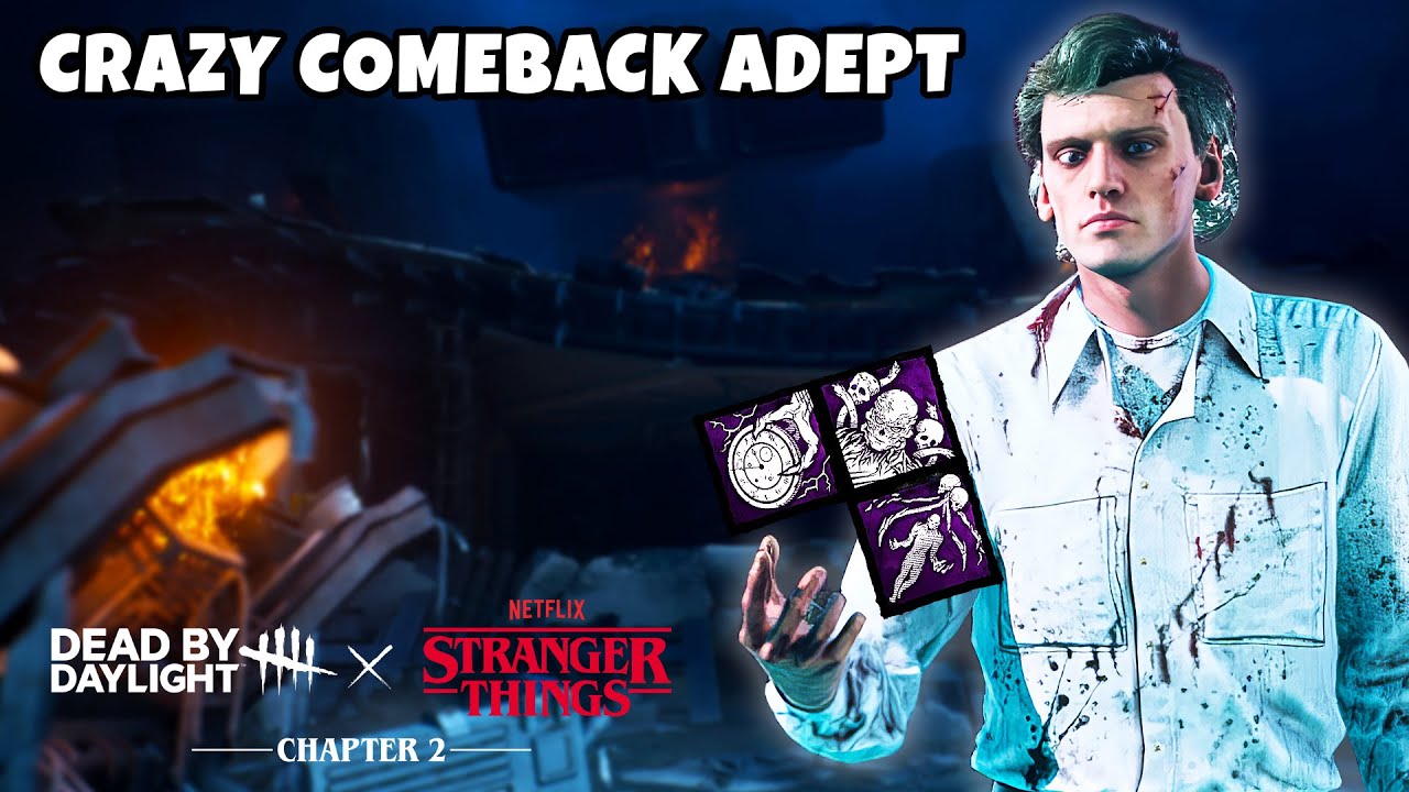 Crazy comeback on the newest killer 'the first' adept challenge | Dead by Daylight x Stranger Things