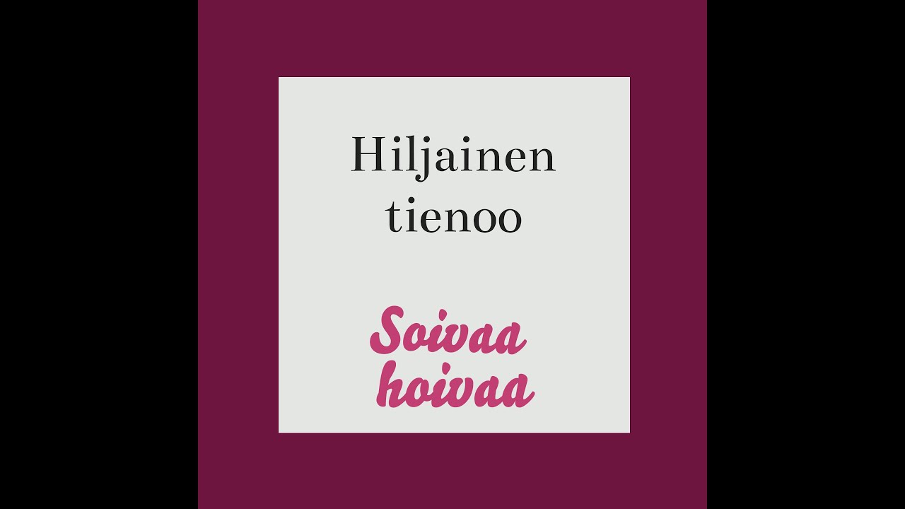 Hiljainen tienoo. Ukrainalainen kansanlaulu, suom. sanat Paavo Kiiski