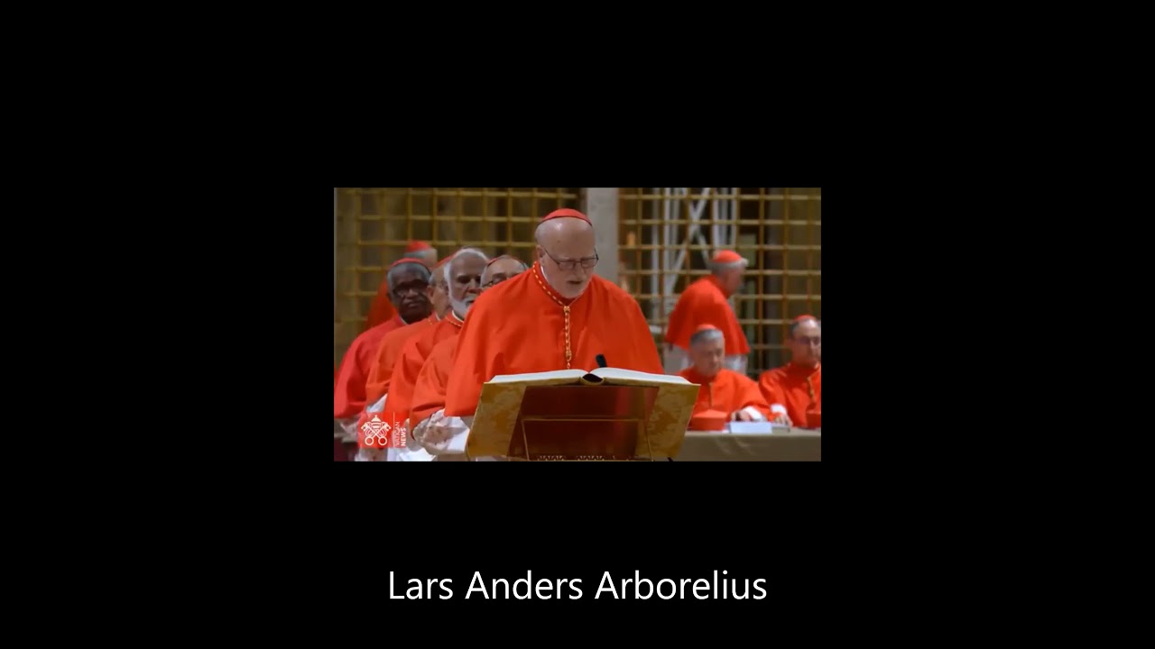 Sumpah Kardinal Sidang Konklaf 2025: Lars Anders Arborelius
