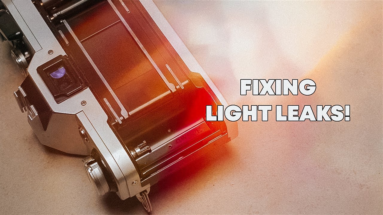 Fixing the light seals on my CANON AE-1