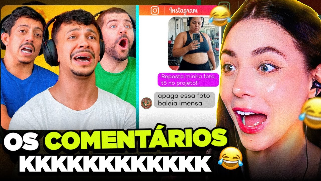 REAGINDO AOS COMENTARIOS MAIS IGNORANTES DA INTERNET 😂 ‹ Ellen reagindo ›