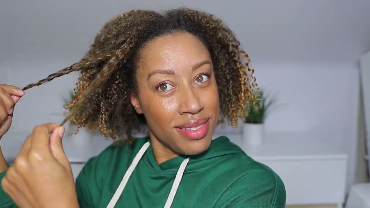 How To | Wash & Go Struggle | Melonberry Hair Milk | Natural Hair