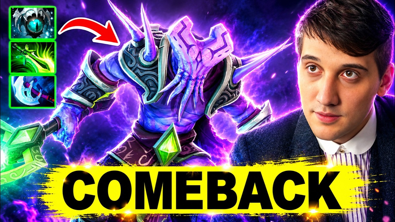 Arteezy Faceless Void Impossible Comeback